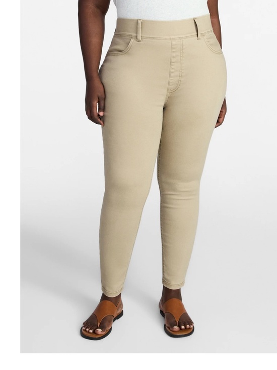 Terra & Sky Denim - Women's Plus Size Pull On High Rise Skinny Leggings Size 3X